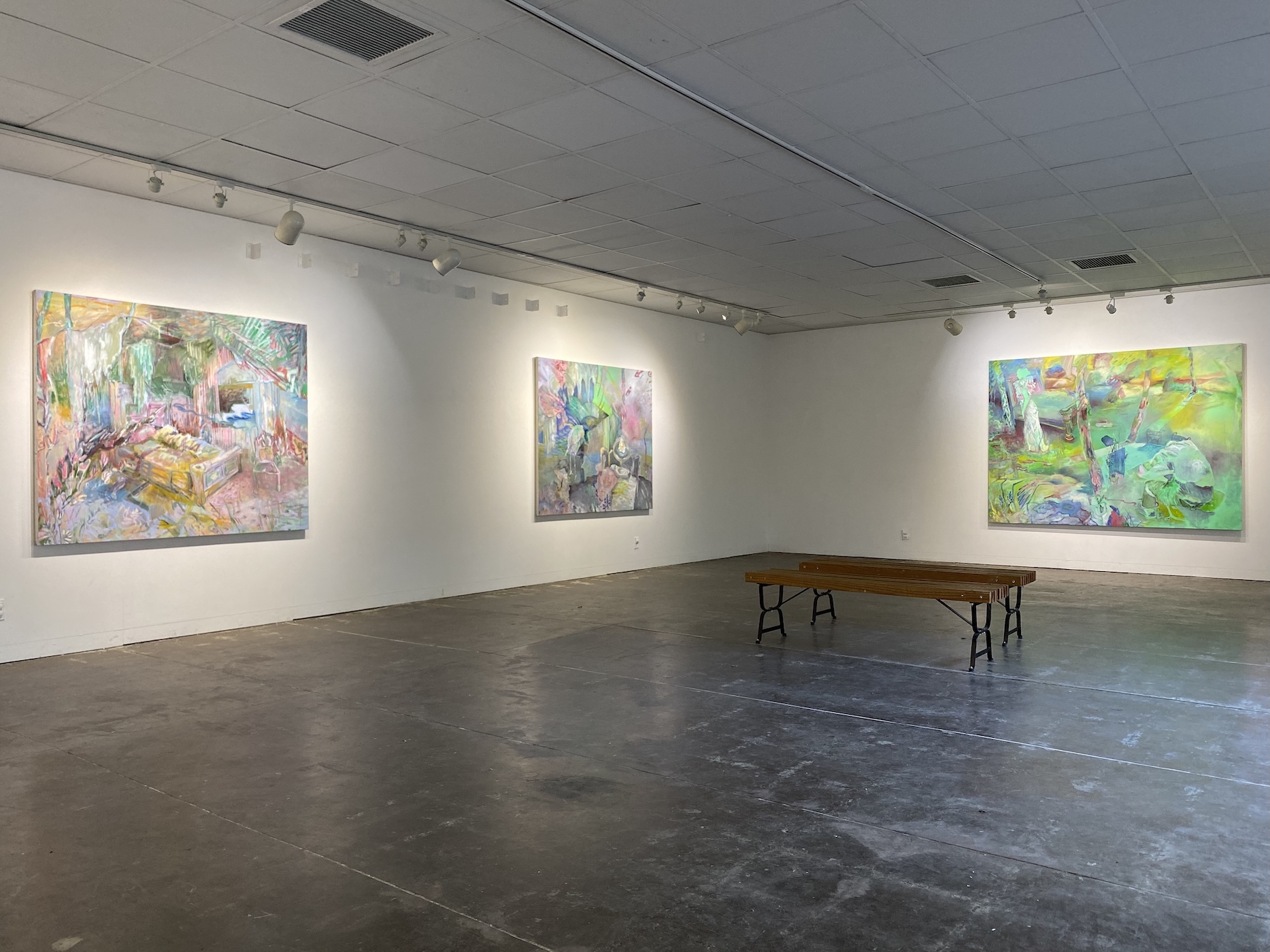 A Soft Place to Land painting